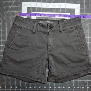 AEO Twill Midi Short NWT